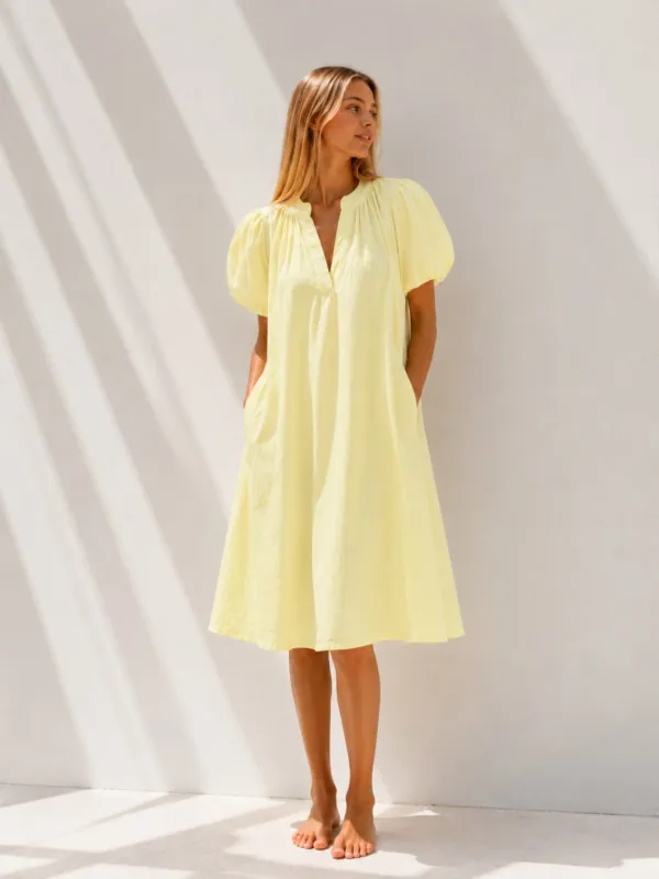 Cotton Cloud Dress | Salsa Color