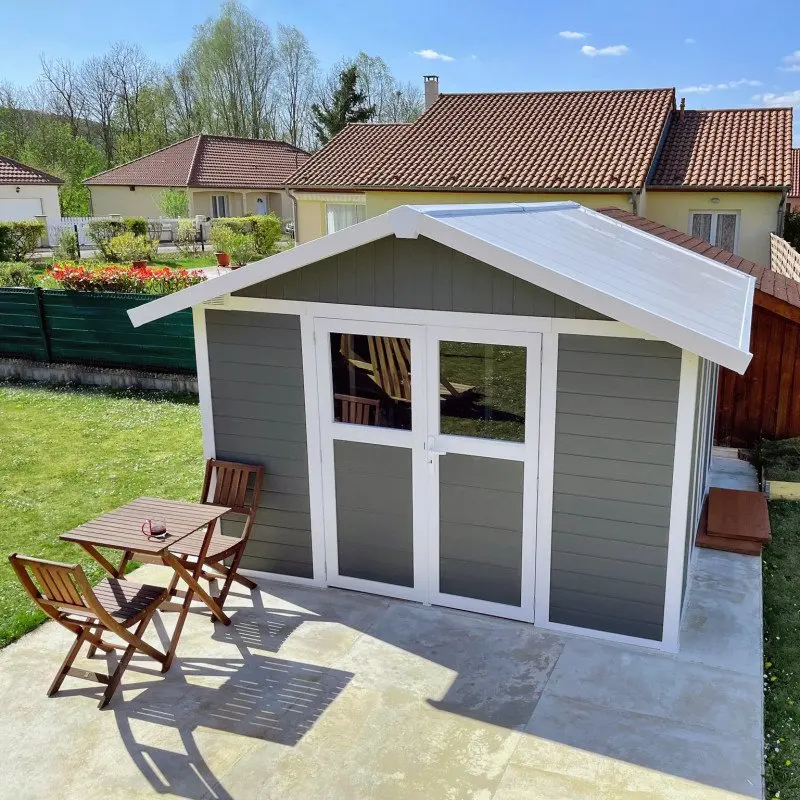 Abri de jardin en PVC 11,2m² | Cac Containers