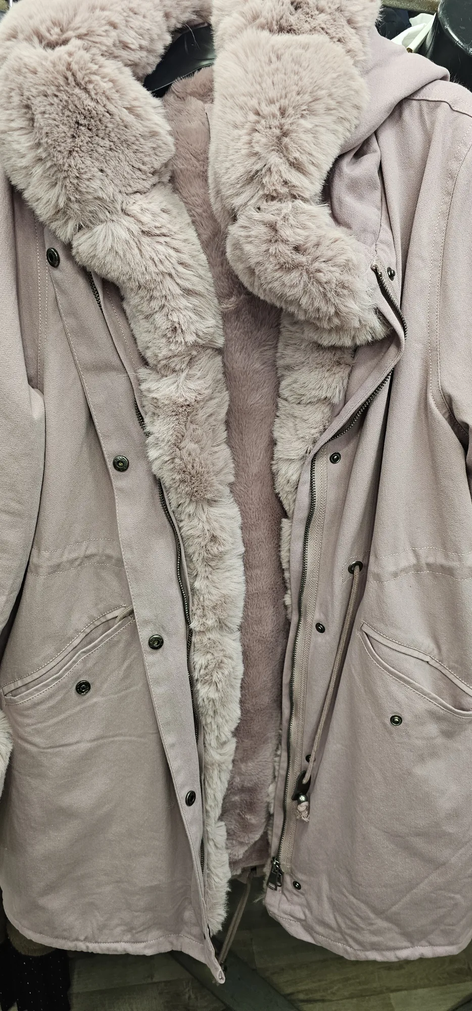 Parka bela couleur vert | Dresses of my World