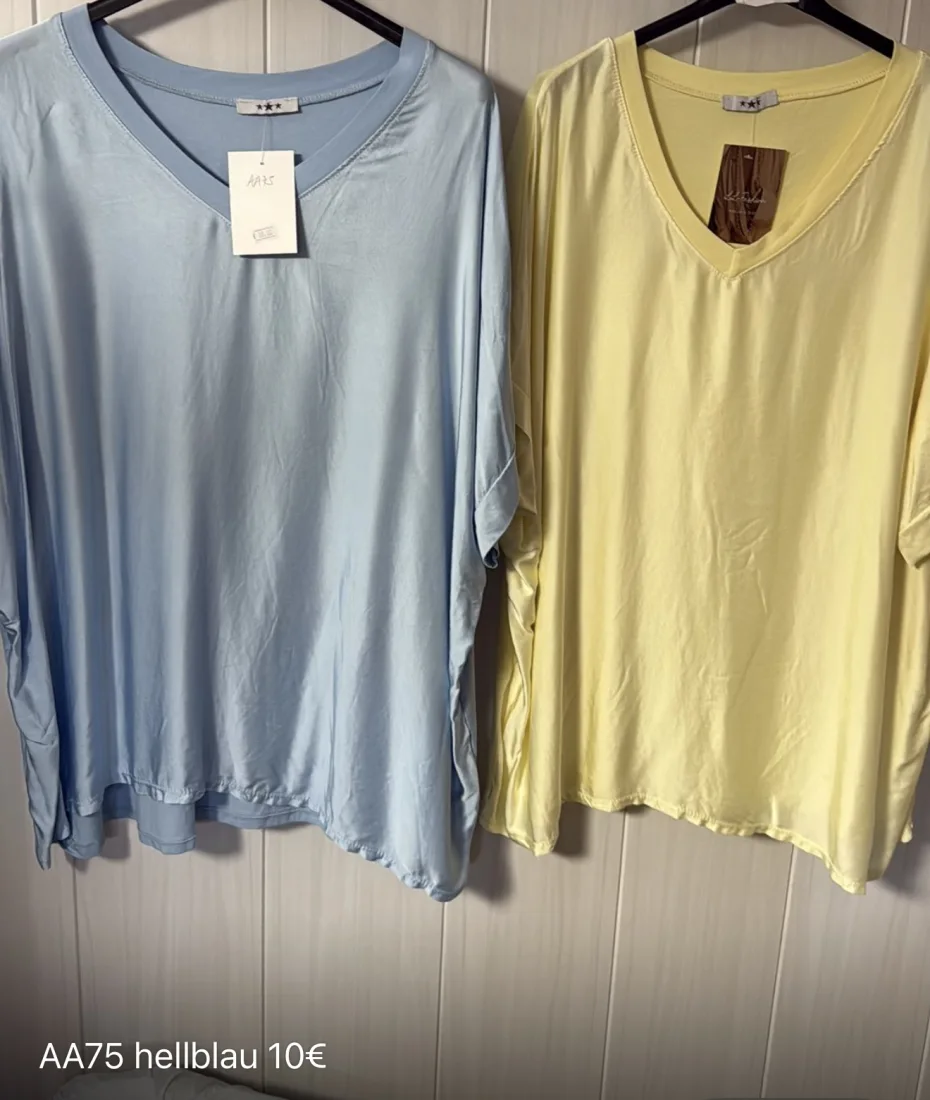 Shirt uni AA75 | LL-Fashion