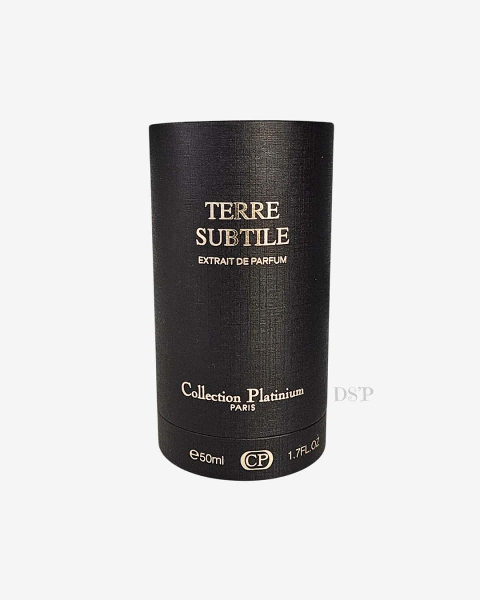 Terre Subtile - Extrait de Parfum Homme - Collection Platinium | Dîna Shop'