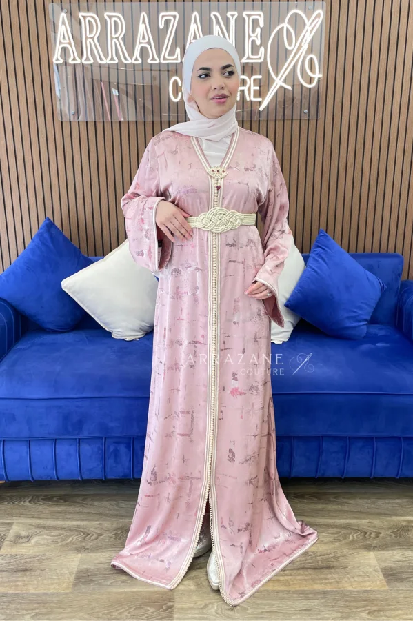 Caftan Foisse Imprime Dfira | CasaZaz
