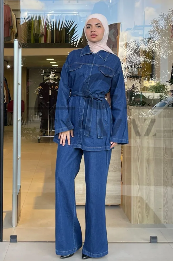 Ensemble Jean Avec Ceinture | CasaZaz