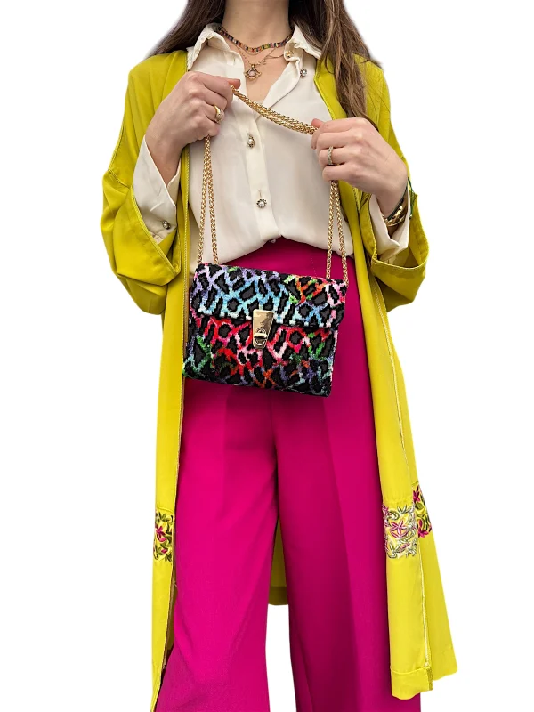 Manuella Noir Multicolore | Sac'ré