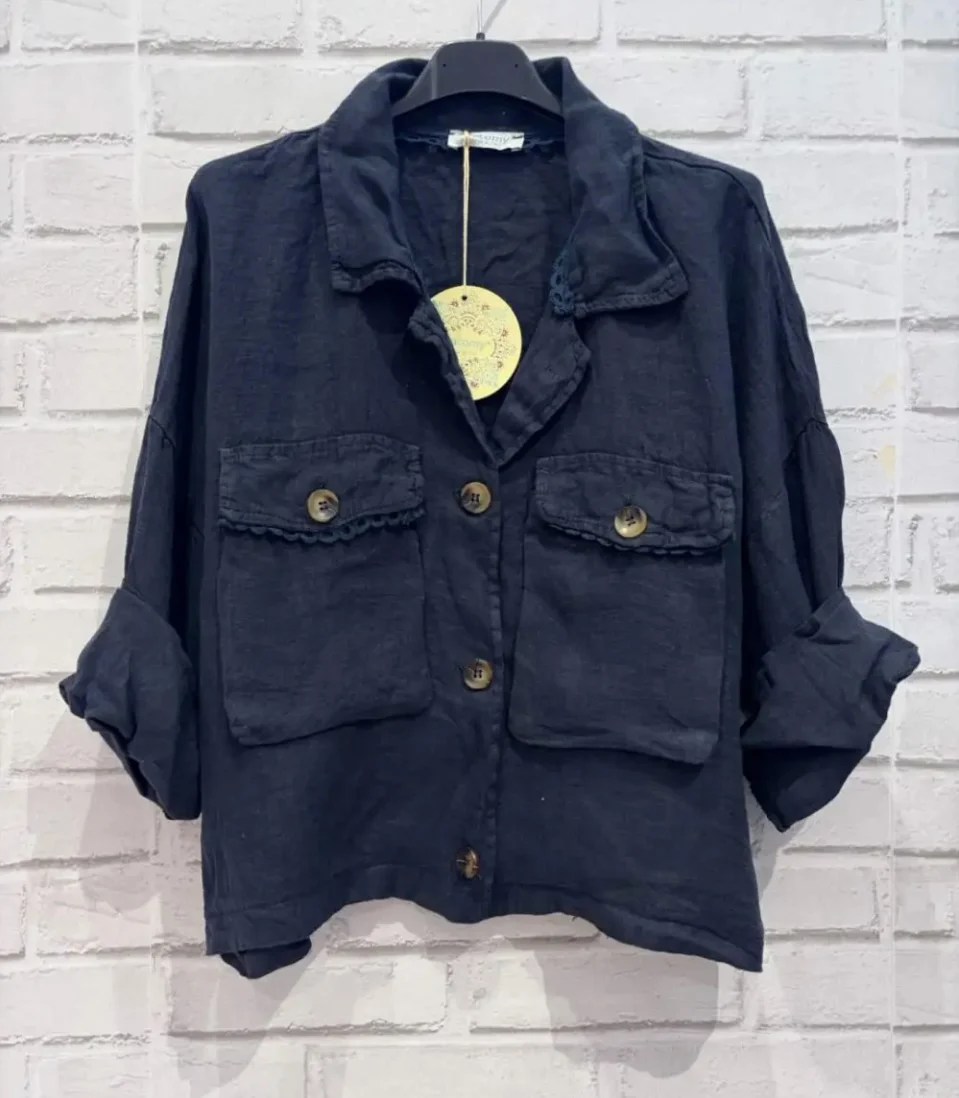 Veste lin | Jus de coco 
