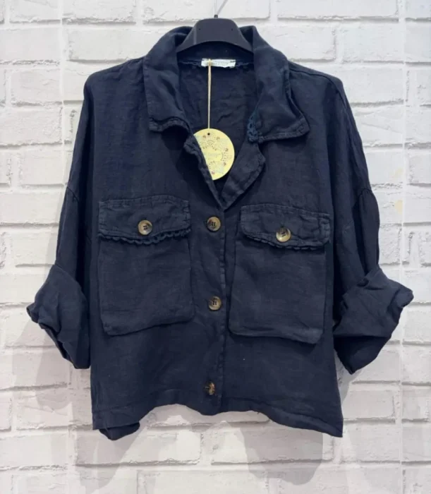 Veste lin | Jus de coco 