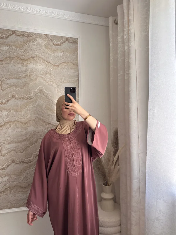 Gandoura ALYA (rosa oscuro) | VELYA