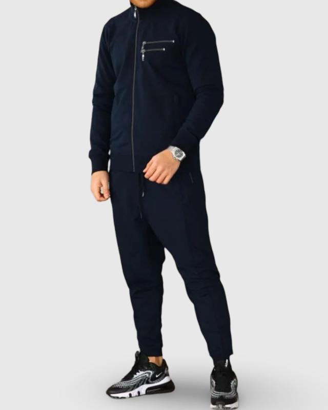 ENSEMBLE ELITE BLEU - VESTE ET PANTALON - NIII | AMCOSMETIK