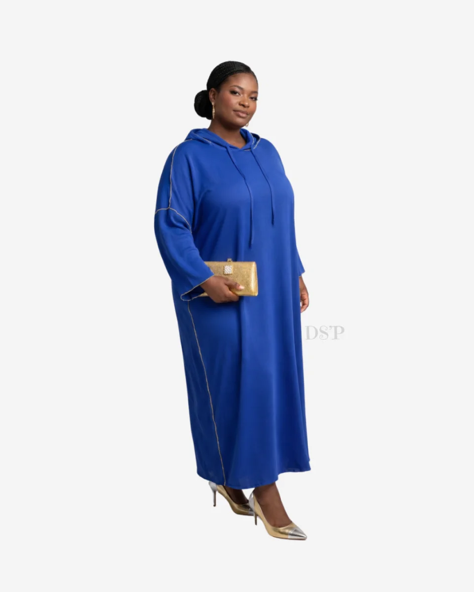 Robe longue à capuche - Luna - Taille Unique | Dîna Shop'