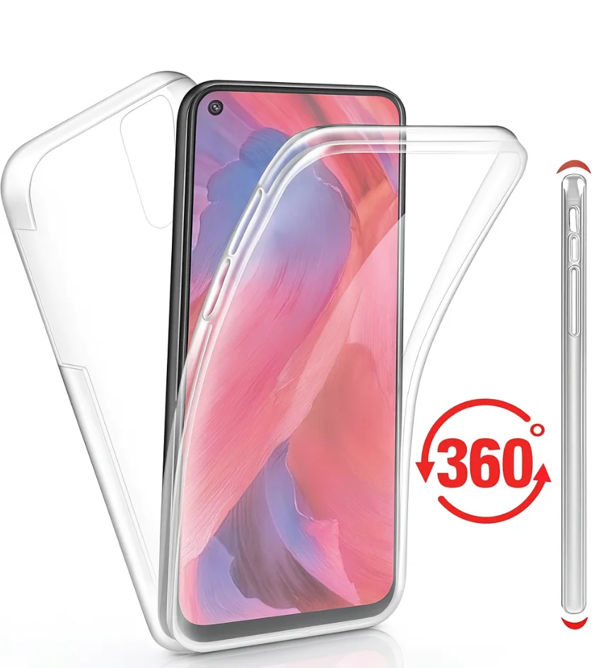 Coque transparente 360 Oppo | Beauty phone 