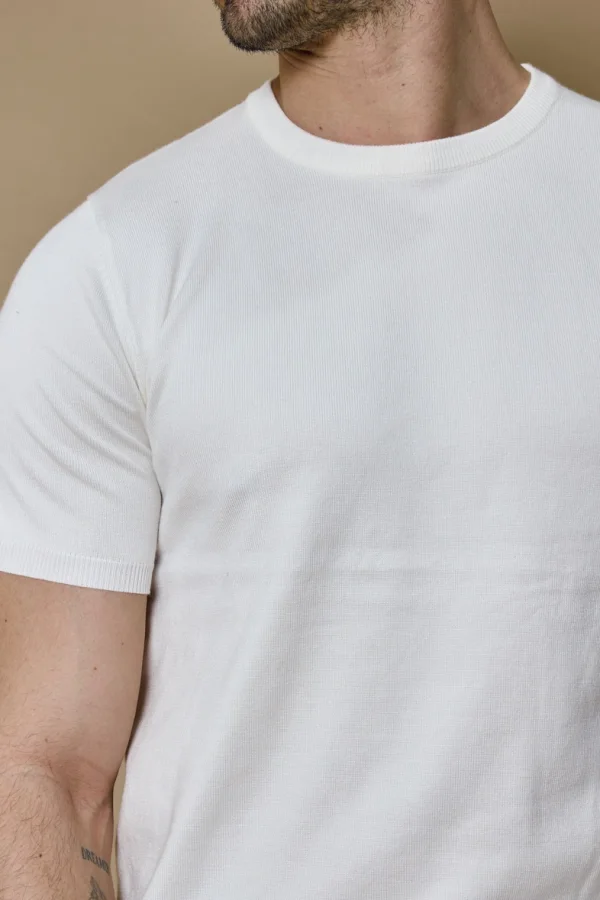 T-Shirt malha Basica Branco Cod. 700 | definne