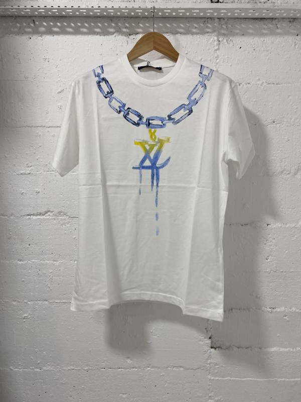 Louis Vuitton Monogram Piquet T-Shirt White | 