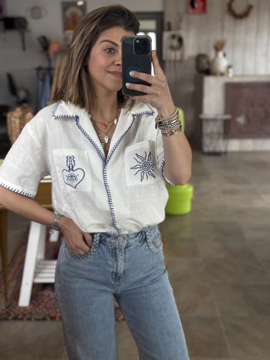 Chemise ATHENA | Les bohemiennes Le Bouscat