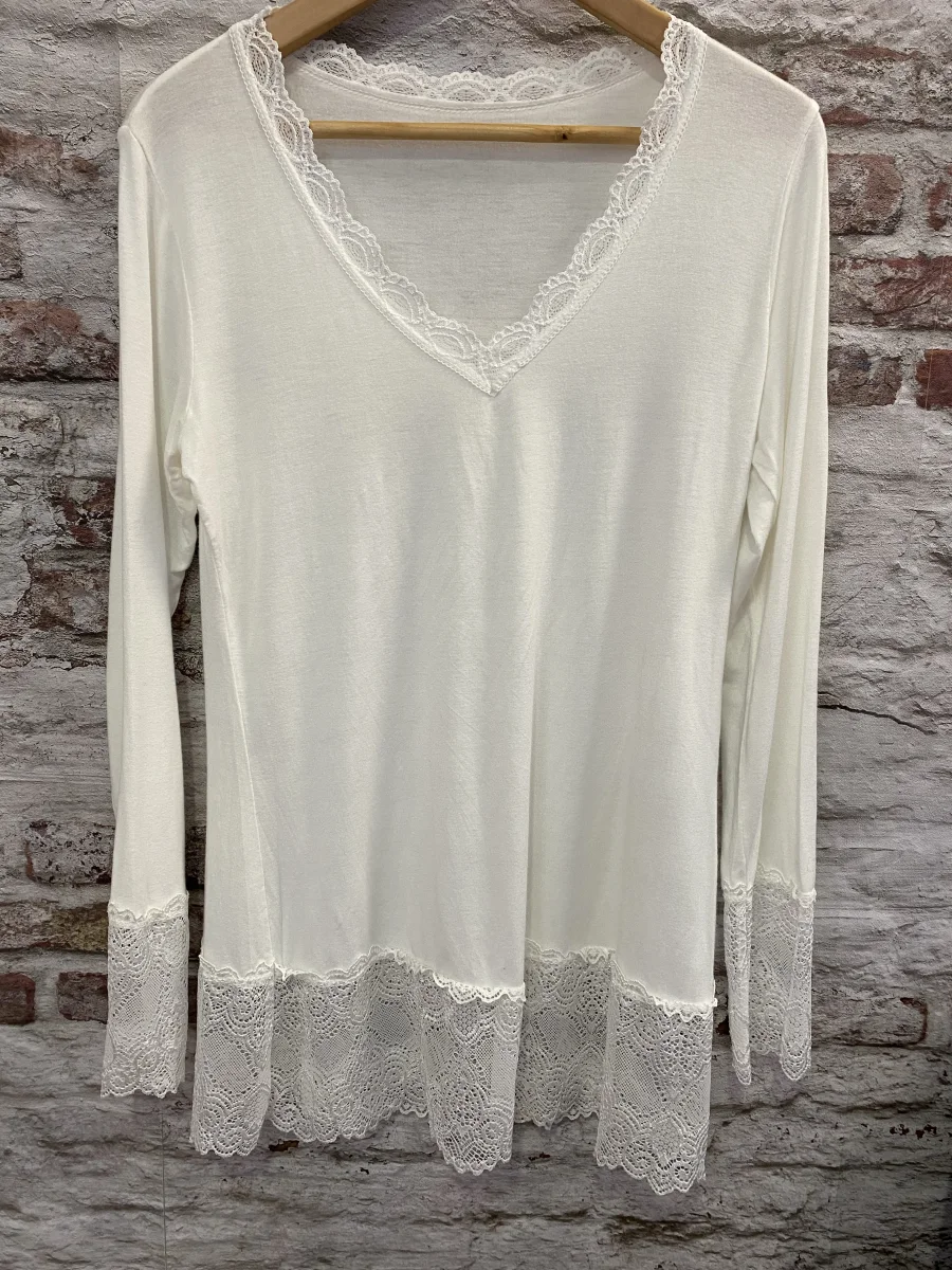 Top dentelle | Jus de coco 