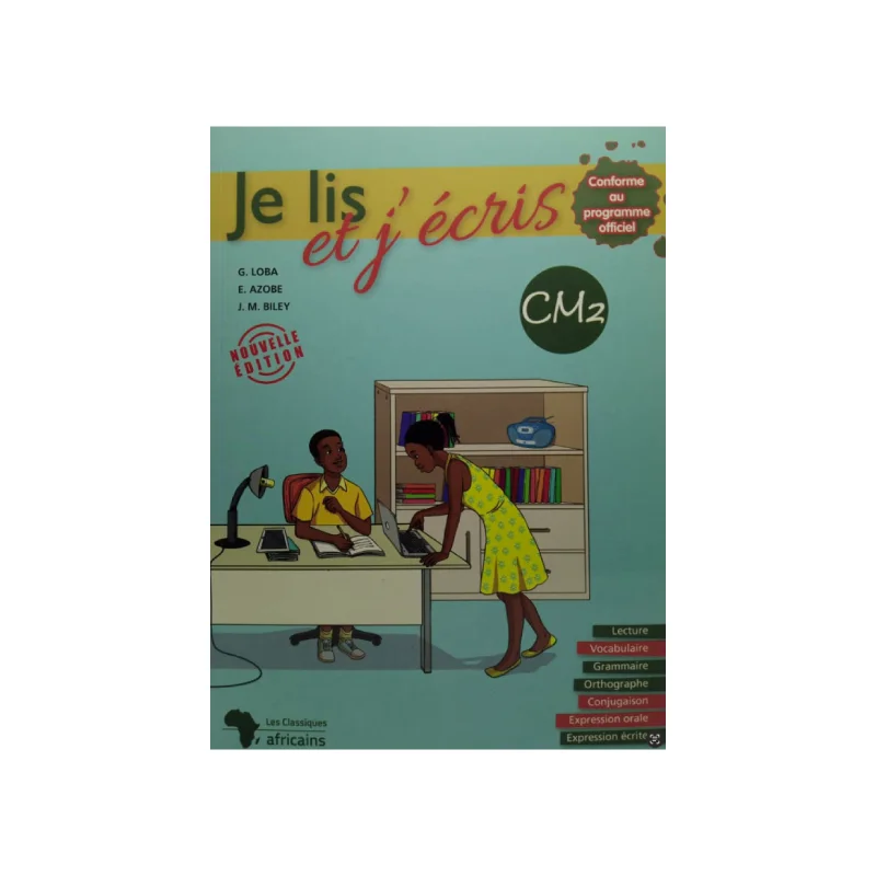 Livre je lis et j'écris cm2 | GX-IVOIRE SERVICE 