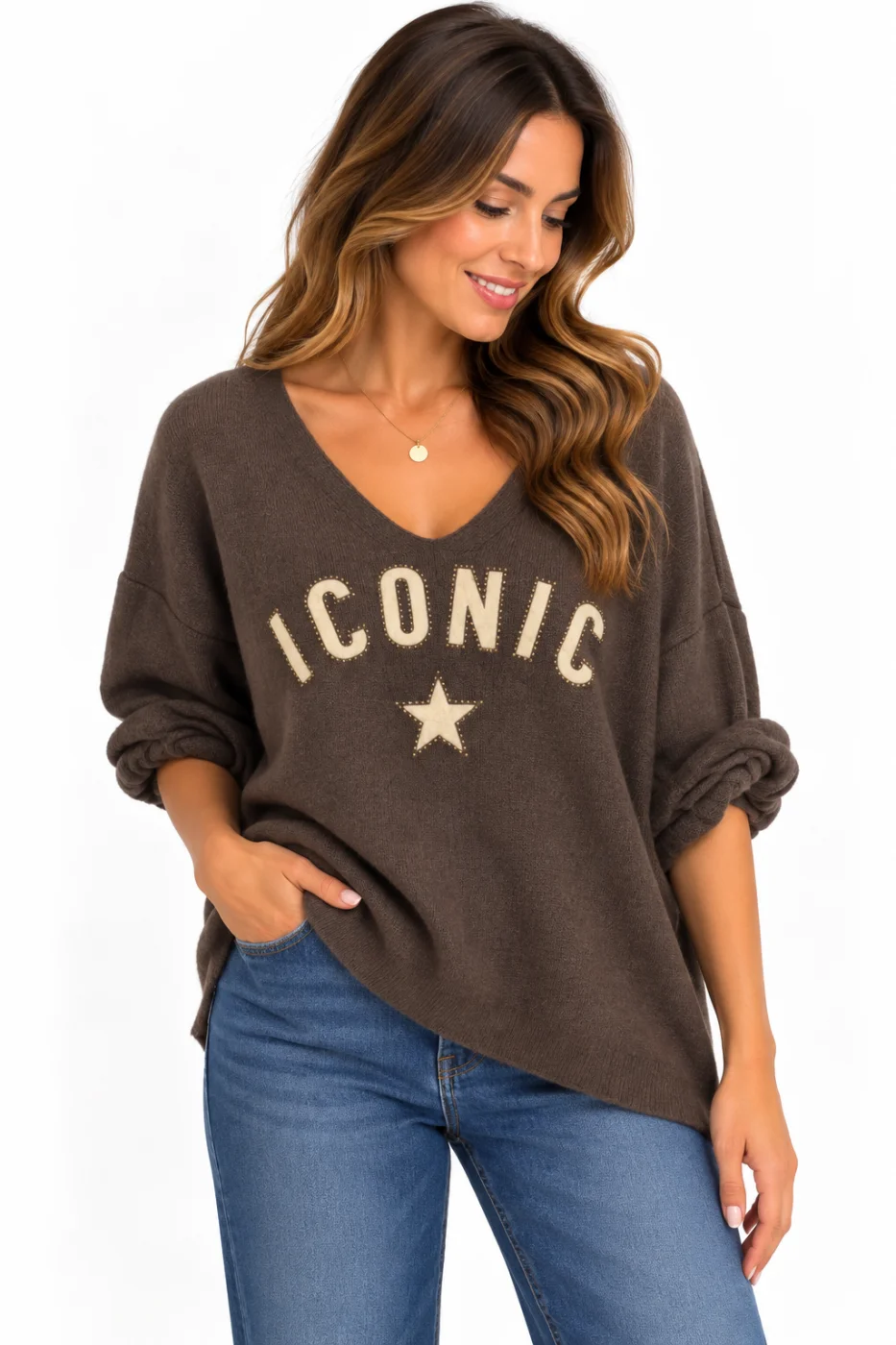 Pull fin polaire iconique | Jus de coco