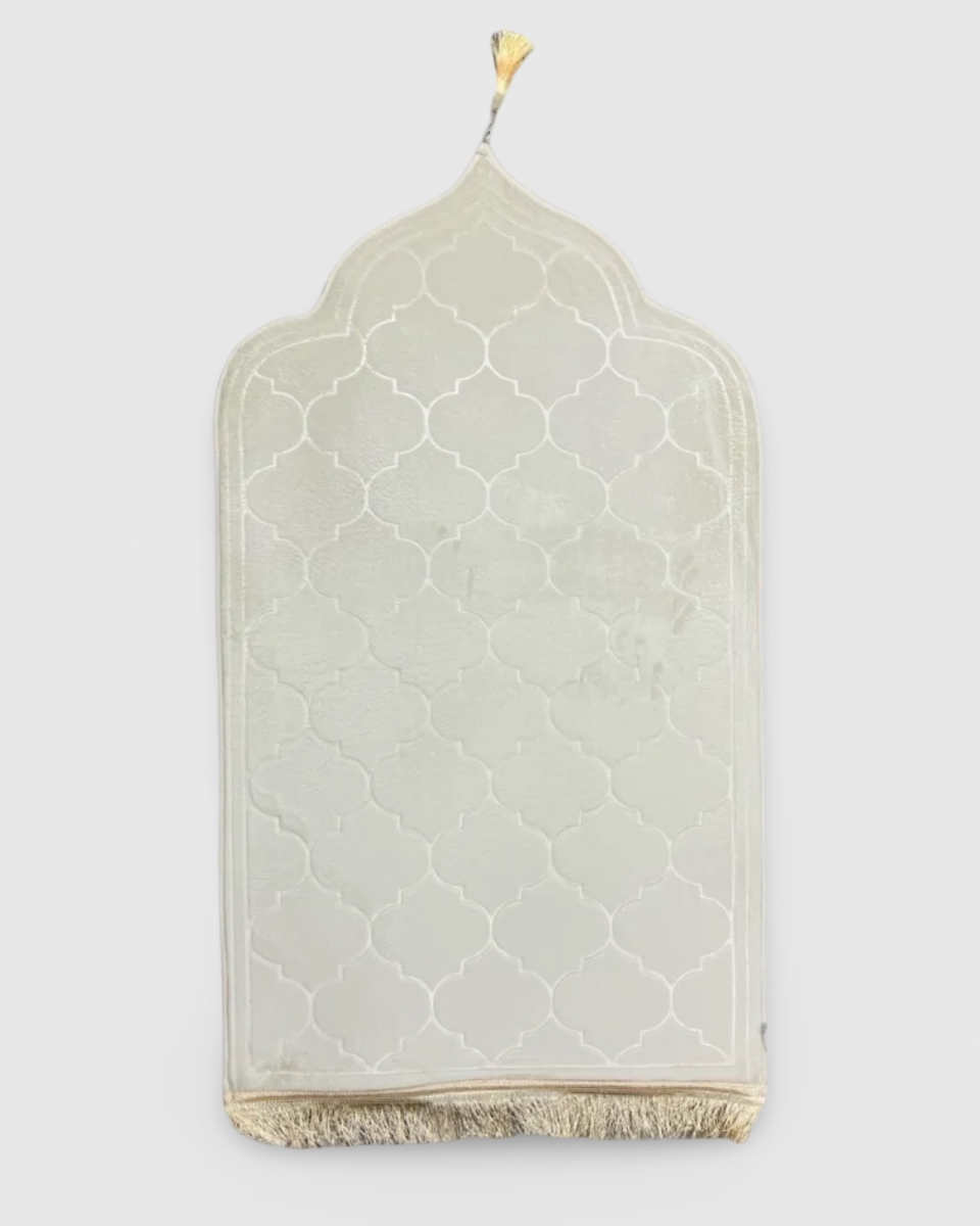 TAPIS DE PRIERE ORTHOPEDIQUE : UNTAPIS ULTRA CONFORT BEIGE | AMCOSMETIK