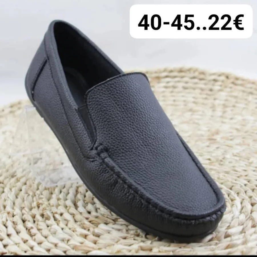 Mokassins Schwarz PU | Lieblings Schuhe 