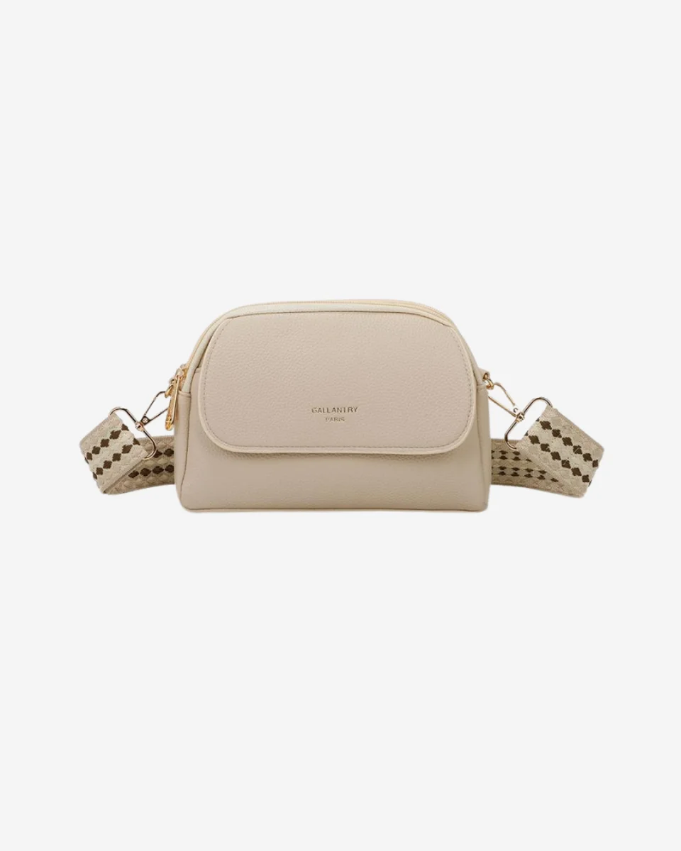 Sac bandoulière sportwear Beige - Gallantry | Dîna Shop'