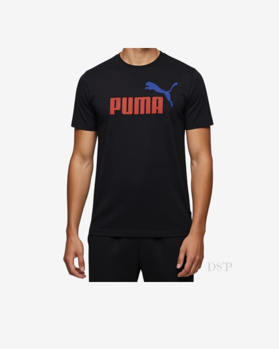 T-shirt PUMA Essential Noir | Dîna Shop'