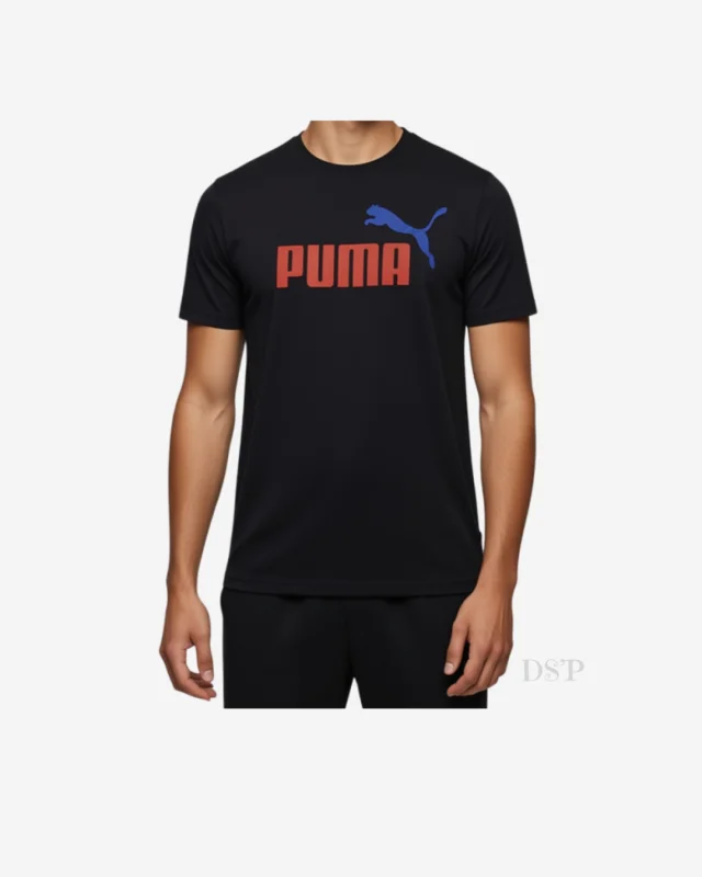 T-shirt PUMA Essential Noir | Dîna Shop'