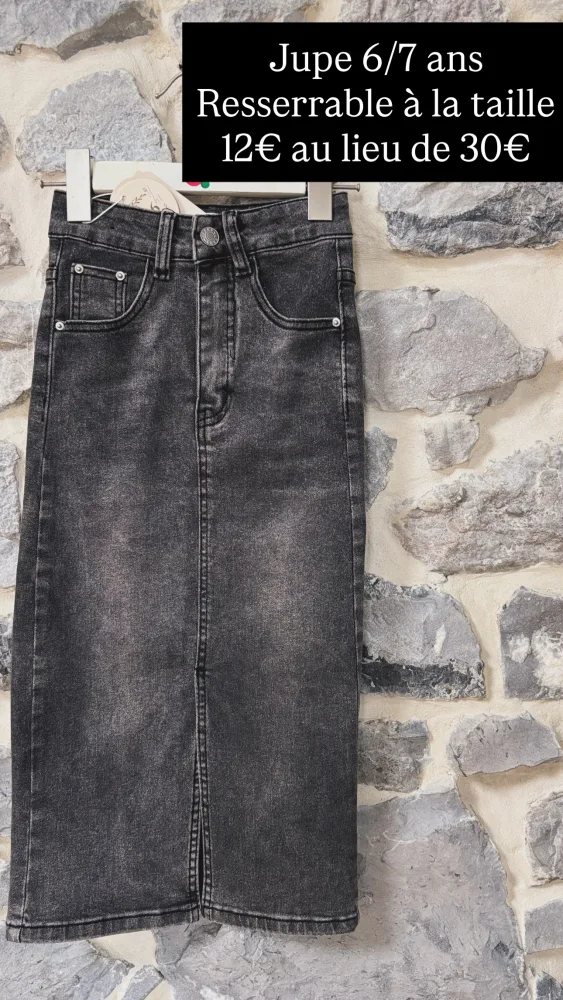 Jupe jeans 6/7 ans  | Lena in Love 