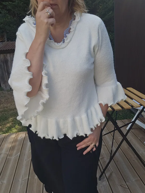 pull blanc | Chez Florem
