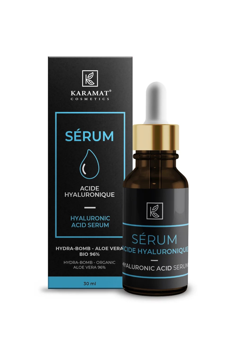 SÉRUM ACIDE HYALURONIQUE 30 ML ( Hydra-Bomb - Aloe Vera Bio 96% ) | AMCOSMETIK