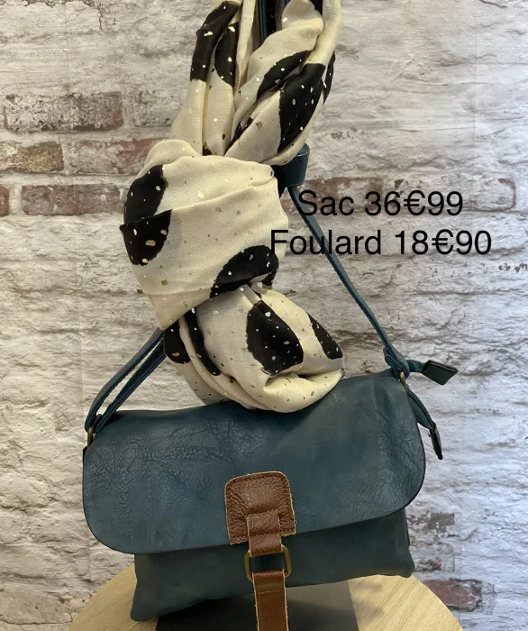 Sac bleu canard ou kaki | Jus de coco 