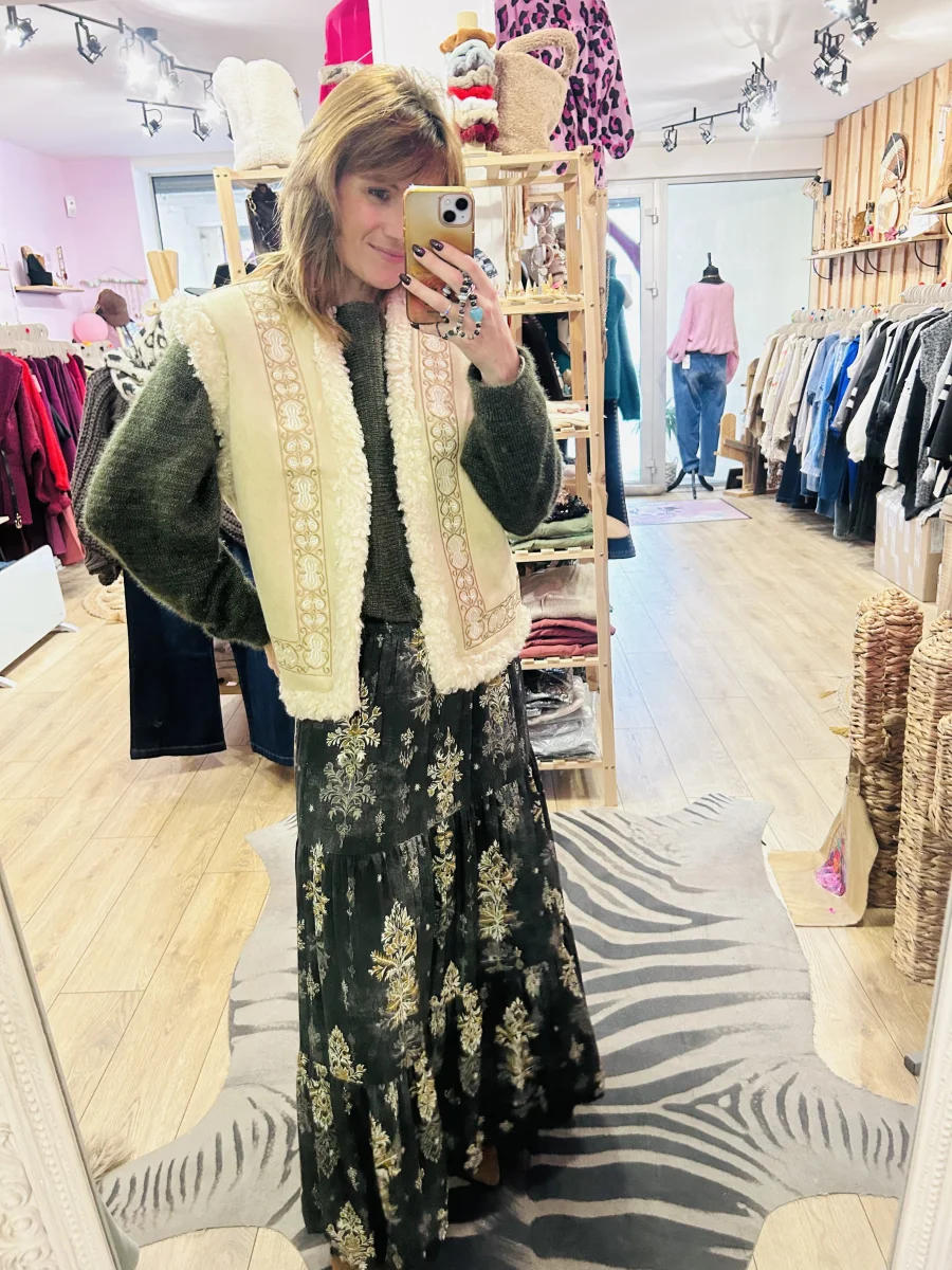 Veste sans manches Argentina | Les Bohémiennes Biganos