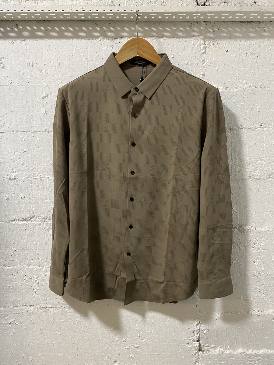 Louis Vuitton Shirts Monogram Beige | MASSIMOLUXURYOUTLET