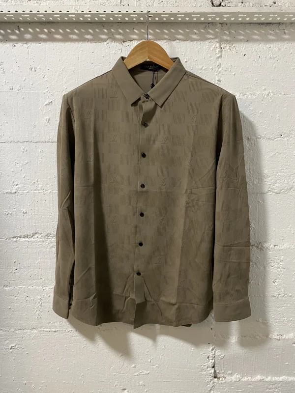 Louis Vuitton Shirts Monogram Beige | MASSIMOLUXURYOUTLET