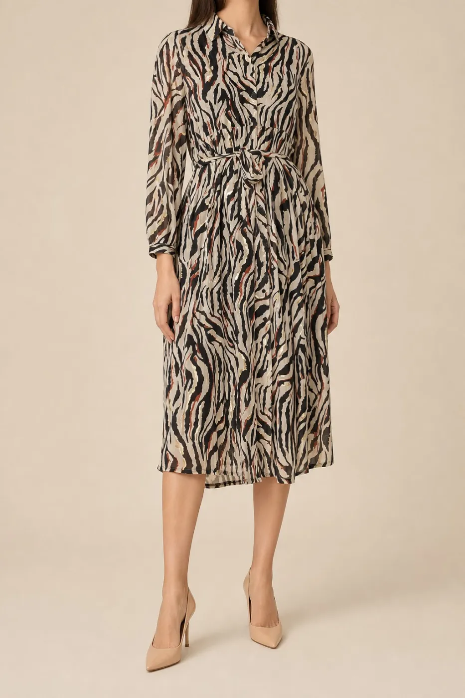 Robe longue imprimé zèbre | Deal Only One