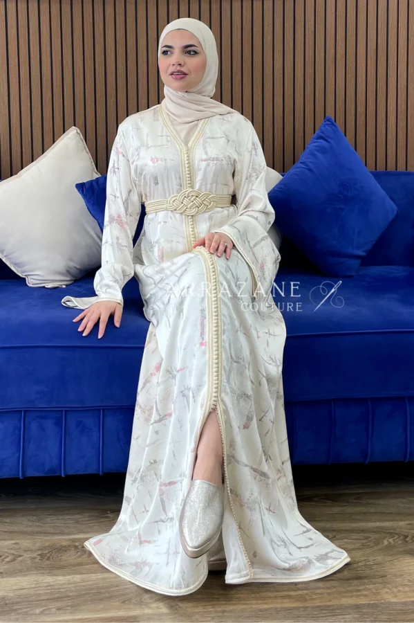 Caftan Foisse Imprime Dfira | CasaZaz