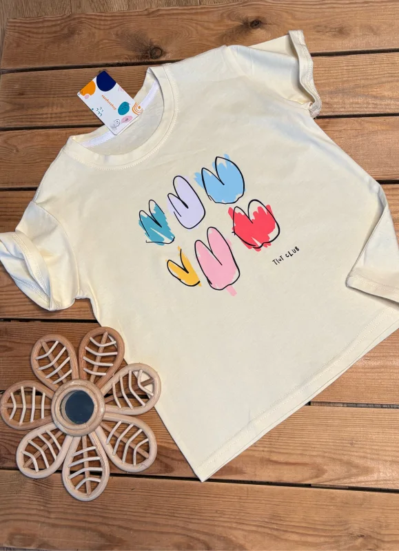 Tee flowers multi | Lena in Love 