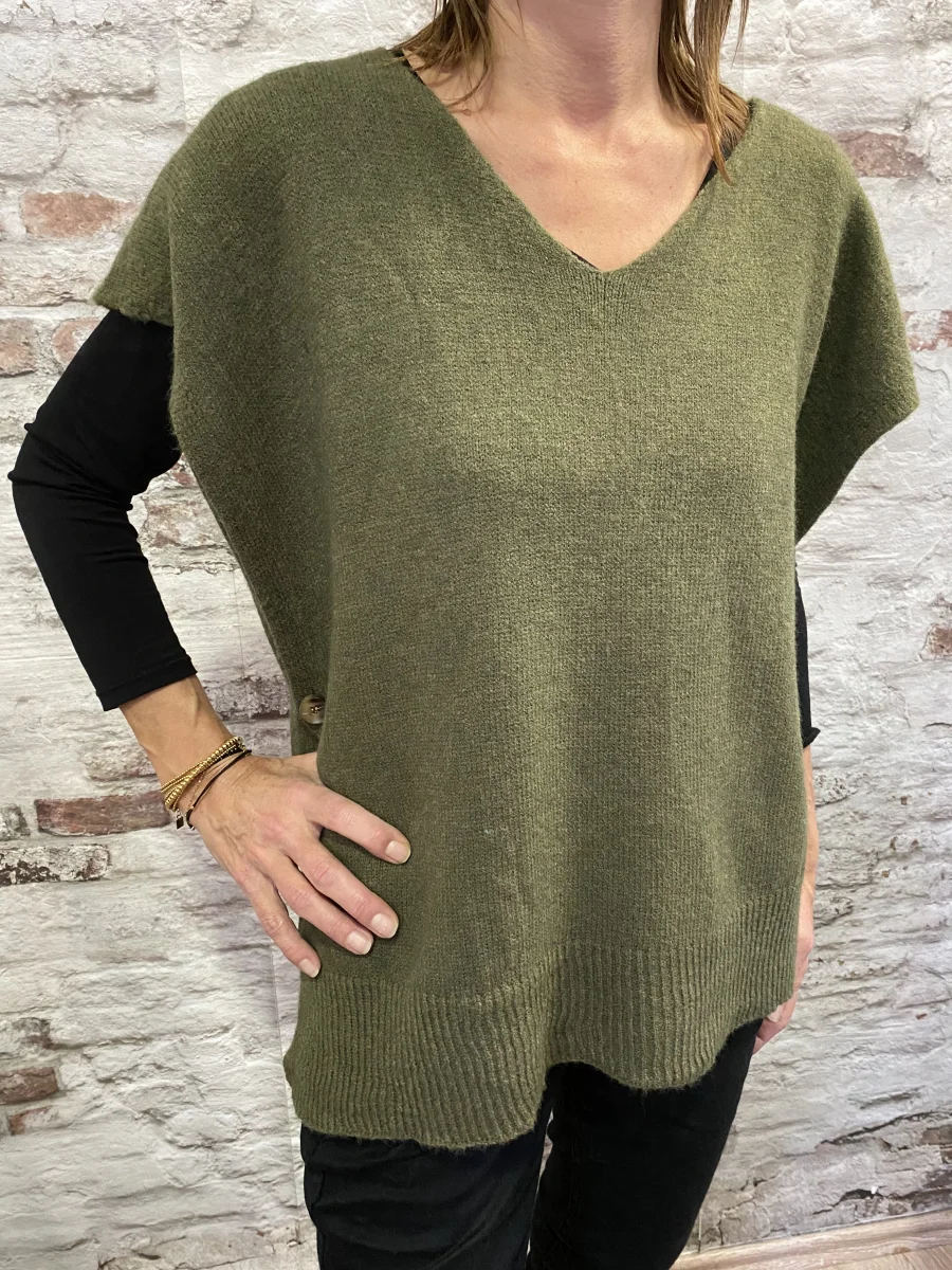 Pull sans manche | Jus de coco 
