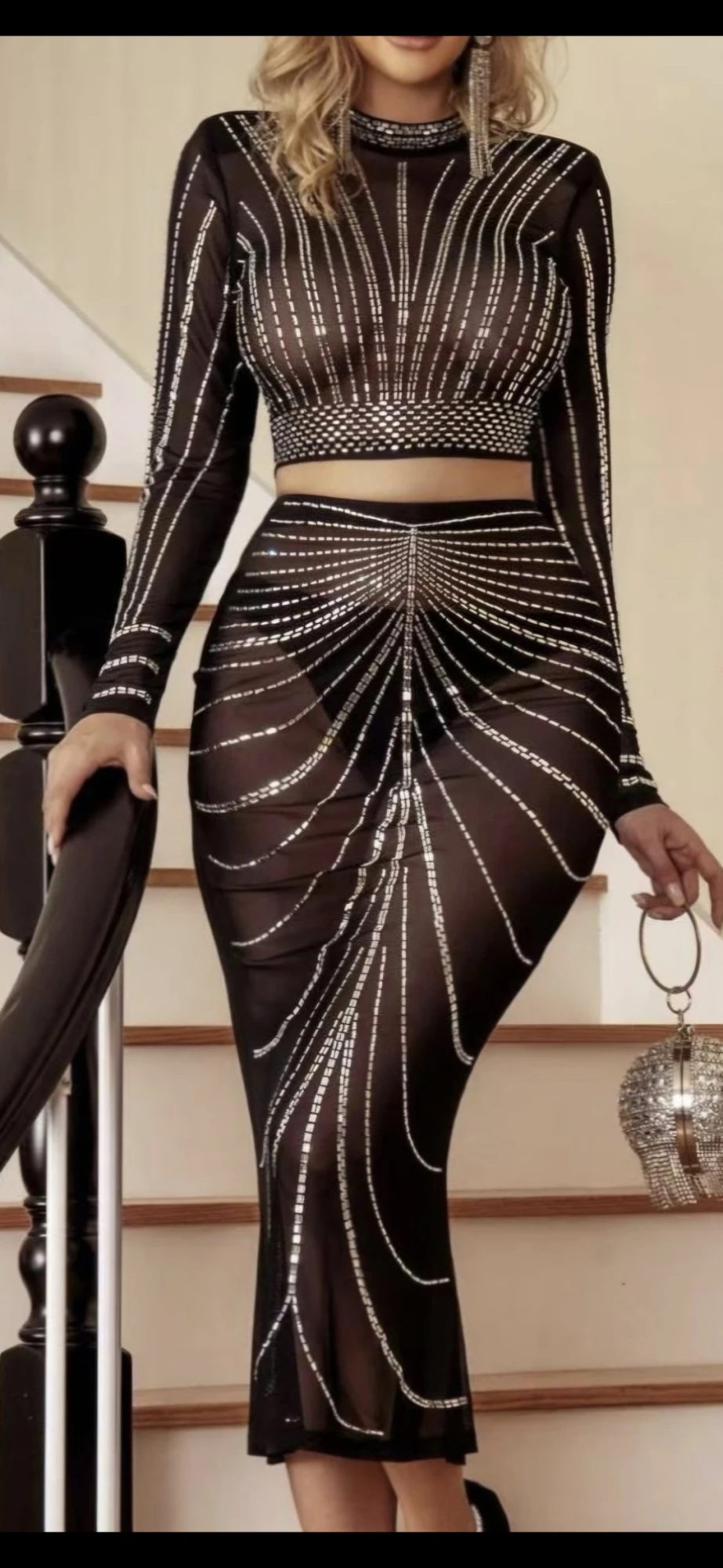 Coordinato diamond velato | R&Sabbigliamento