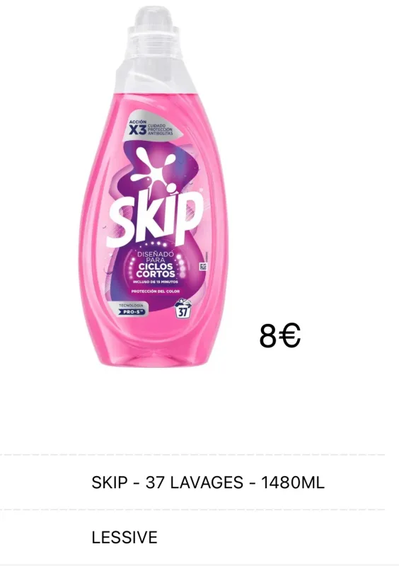 Skip rose 37 lavages | fresh home