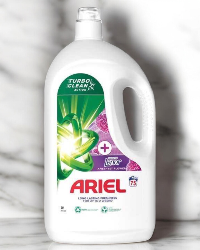 ARIEL LIQUIDE - 75 LAVAGES - 3.75L | Miniprix