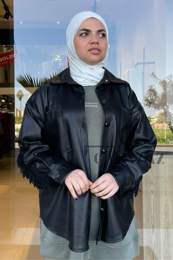 Veste Effet Cuire | CasaZaz