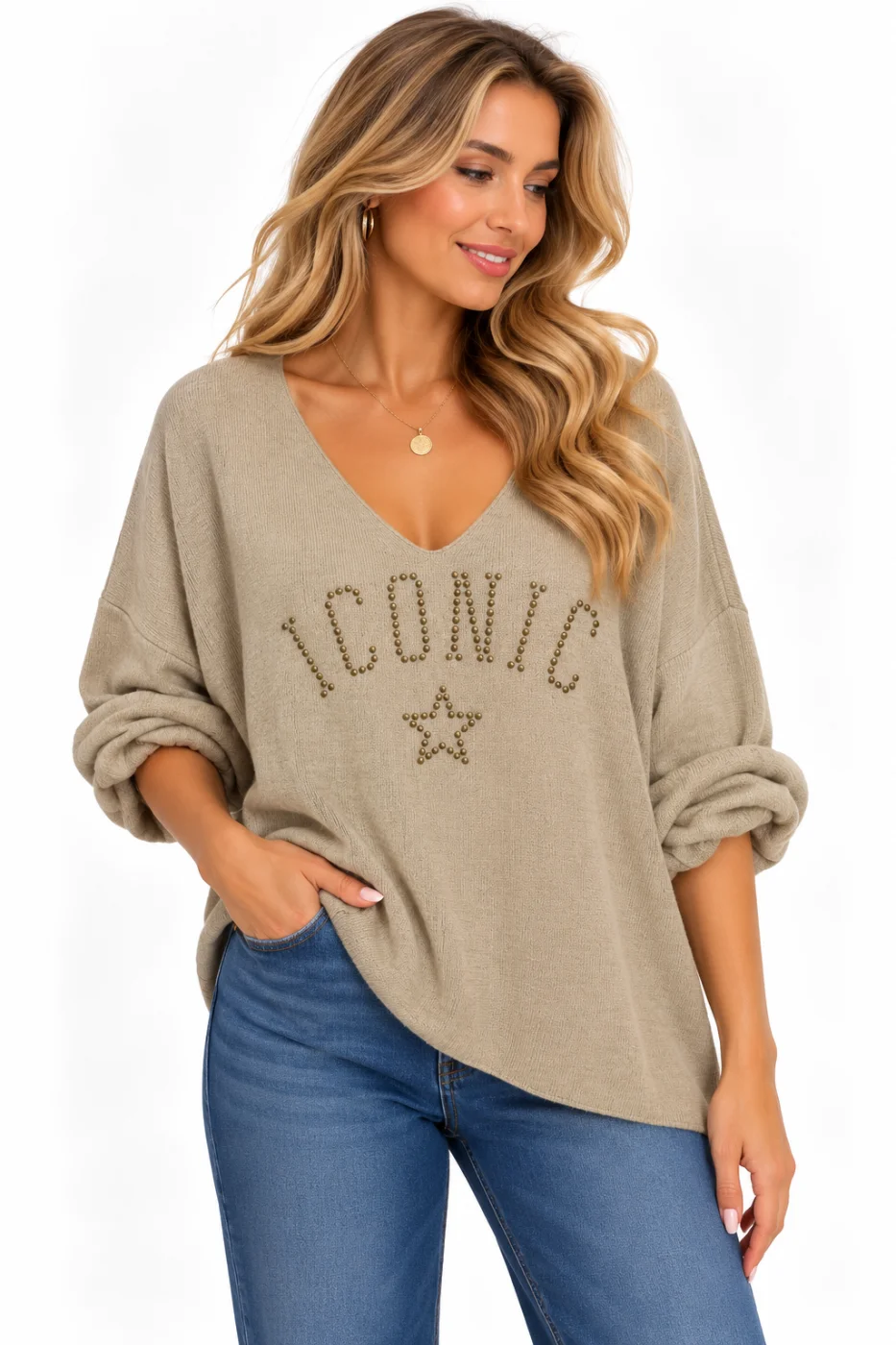 Pull fin iconic polaire | Jus de coco