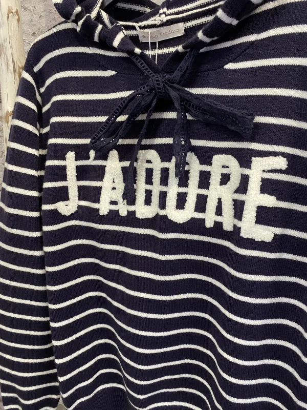 Pull capuche j’adore  | Jus de coco 