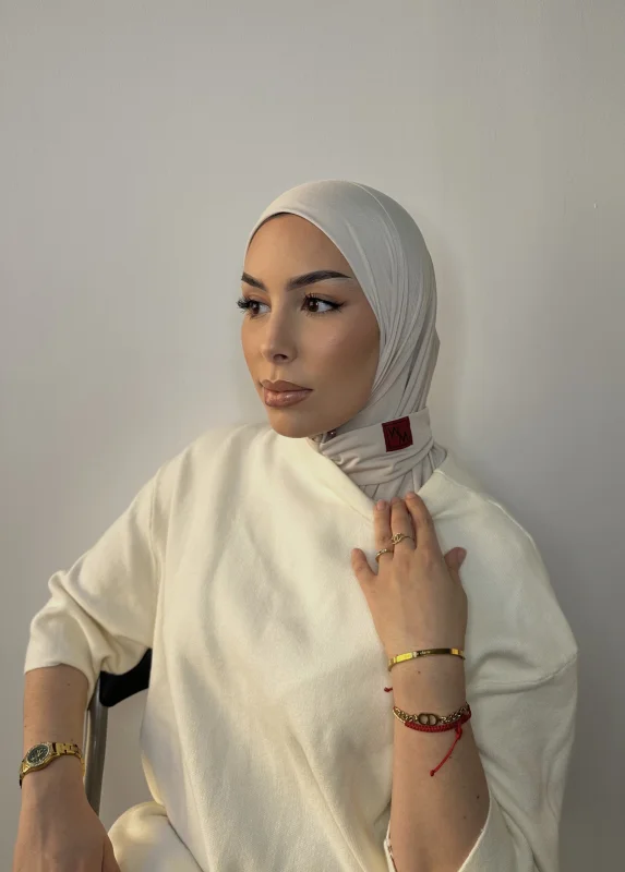 Hijab WM instantaneo Crema | WASIRA