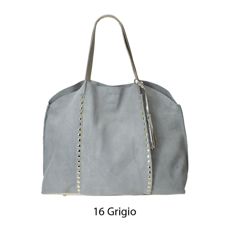 5815 - Borsa in camoscio  | Carvin Bags