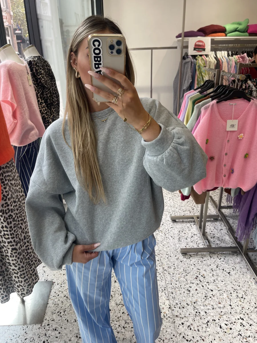 OPEN BACK SWEATSHIRT | Salsa Color