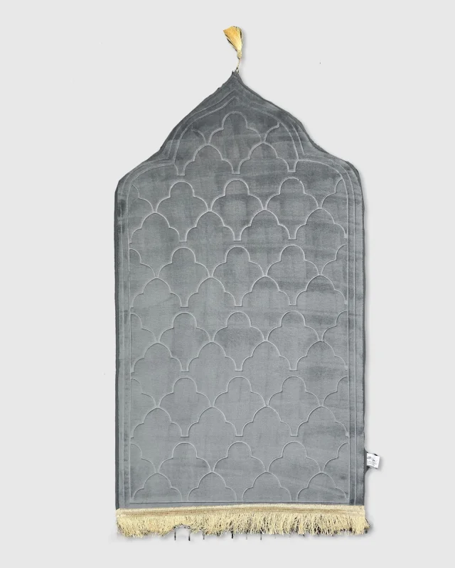 TAPIS DE PRIERE ORTHOPEDIQUE : UNTAPIS ULTRA CONFORT PLATINE | AMCOSMETIK