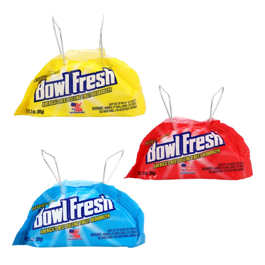 Bowl Fresh Toilet Bowl Deodorizers on a Wire Hangers, 3-oz.  | Home & Kitchen Delights