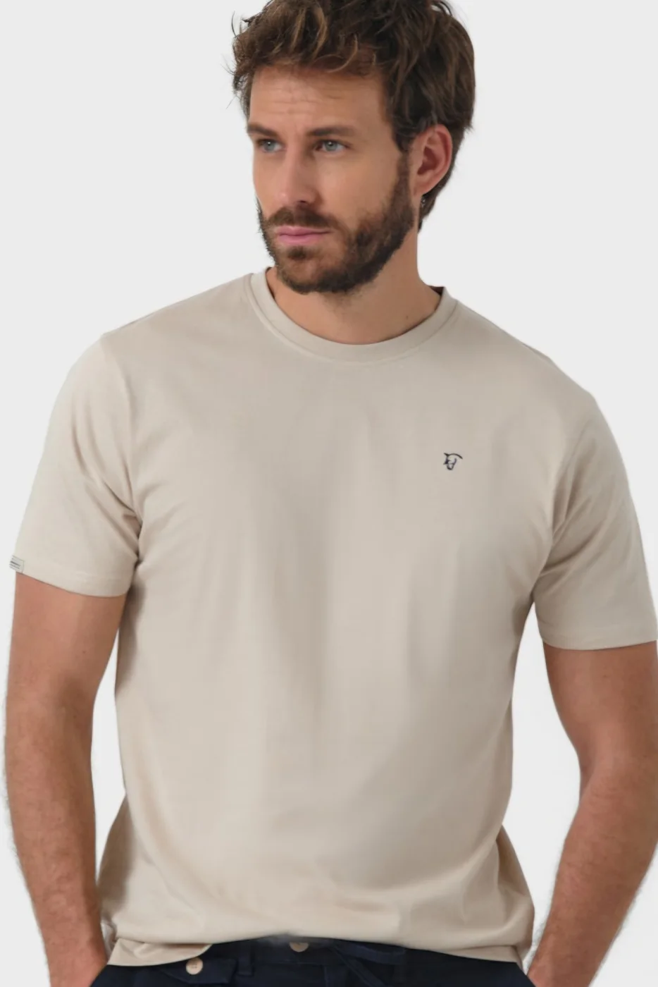 T-Shirt Clássica Beje Atelier La Garrocha. | Definne