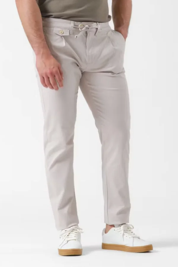Calça Chino Cordão La Garrocha Beje Cod.902 | definne