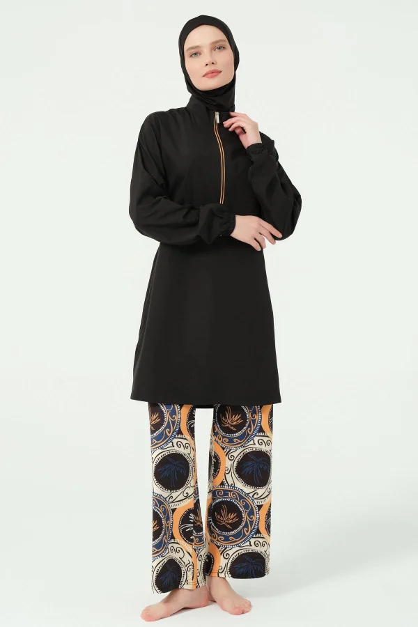 Burkini ZIP Orange | CasaZaz